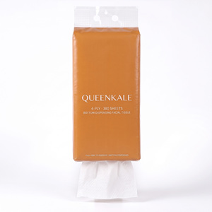 Papier absorbant durable à suspendre pour le visage, 4 plis, gaufré, pour la maison, l'hôtel, la salle de bain, les usages quotidiens - Product Image 3