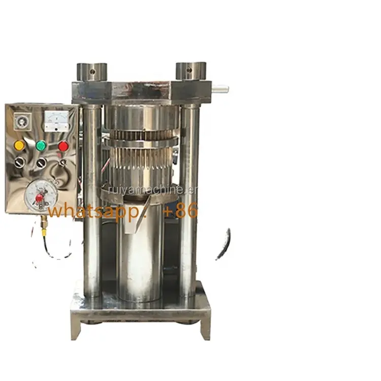 Máquina de extracción de aceite de aguacate en frío para el hogar, Extractor de aceite de tuerca de karité, prensa hidráulica de aceite