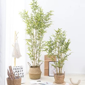 Árbol de Bambú Artificial para Interiores y Exteriores, Bonsái de Alta Simulación, Bambú Artificial en Maceta, Decoración para Navidad, Graduación, Año Nuevo - Product Image 6