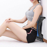 Attelle Orthopédique pour le Dos Appareil d'Étirement Dorsal Extenseur Lombaire Soutien Soulagement des Douleurs Musculaires de la Colonne Traction Massage du Dos