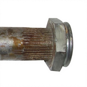 804388 WILLY JEEP NOS Steering Gear Box Tube & <b>Worm</b> Gear 42" Steel Silver FITS for 50-52 M38 - Product Image 4