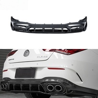 Difusor de Parachoques Trasero de Fibra de Carbono Prepreg, Alerón, Splitter, Kit de Carrocería Aero PARA Mercedes Benz C118 AMG CLA35 CLA45S Clase CLA