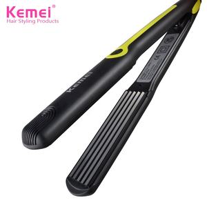 Kemei KM 2119 professionale piastra per capelli in ceramica 2 in 1 all'ingrosso - Product Image 3