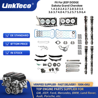 Linkteco Suku Cadang Mesin Mobil Overhaul Set Gasket Kepala Silinder Lengkap untuk Jeep Dodge Chrysler Grand Cherokee 1.4 2.0 2.7 3.6 5.7