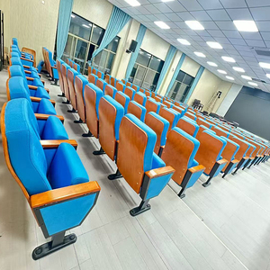 Silla <span class=keywords><strong>de</strong></span> Auditorio Plegable Moderna <span class=keywords><strong>de</strong></span> Tela con Tablero <span class=keywords><strong>de</strong></span> Escritura Multifuncional para Salas <span class=keywords><strong>de</strong></span> Conferencias <span class=keywords><strong>y</strong></span> Reuniones Empresariales - Product Image 4