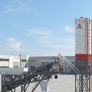 Centrale de production de béton mobile haute performance contrôlée par PLC avec composants essentiels : pompe, moteur, boîte de vitesses, roulement - Product Image 5