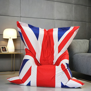 Pouf géant moderne en tissu Oxford, motif Union <span class=keywords><strong>Jack</strong></span>, fabriqué en Chine - Product Image 1