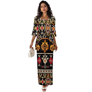 Aztec Custom-Designed Dress Direct-Sale Products From the Manufacturer - Two-Piece Set for the Island <strong>Country</strong> - Product Image 2