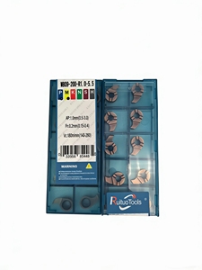 MB09-200-R1.0-5.5 Plaquette de rainurage interne en forme de virgule R1.0, rayon d'angle, haute rigidité, antivibration pour acier, acier inoxydable, fonte - Product Image 2