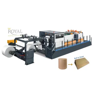 1100/1500/1700/1900mm kağıt kaplama ve kesme makineleri için yüksek hızlı Web kağıt tabakalama makinesi