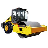 Vente directe usine : Compacteur vibrant à asphalte de 16 tonnes, modèle XS163J, rouleau compresseur routier à roue simple en acier de 16 tonnes