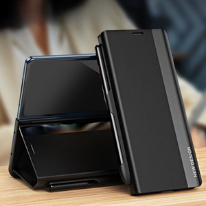 Fundas con Soporte para <span class=keywords><strong>Samsung</strong></span> <span class=keywords><strong>Galaxy</strong></span> Z Fold, Acabado Electrochapado, Tacto Suave, con Clip para <span class=keywords><strong>S</strong></span> Pen - Product Image 5