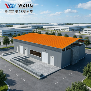 Fournisseur de hangars préfabriqués en acier pour usage commercial, structure personnalisée résistante à la neige et au vent, entrepôt de stockage - Product Image 1