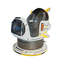 9DVR panda rotatif double VR petite soucoupe volante équipement d'amusement rotatif à 360 degrés grand jeu machine tout-en-un