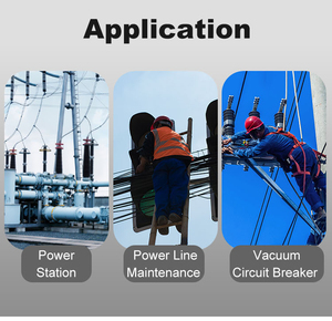 Alat Runze 5FT tongkat pelepas statis Fiberglass dengan pelindung - Product Image 6