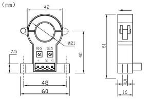 <strong>Hall</strong> <strong>Effect</strong> <strong>Current</strong> <strong>Sensor</strong> SCY6D Series 50A..500A 12V DC <strong>Current</strong> <strong>Sensor</strong> - Product Image 6