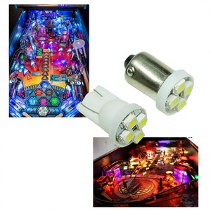 หลอดไฟ LED พินบอล SMD สีขาวเย็น BA9S T10 หลอดไฟแบบลิ่ม 6.3V 5050 SMD 1 LED สำหรับไฟเครื่องอาร์เคด - Product Image 3