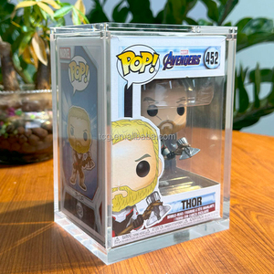 TCG Wholesale Funko Pop Lot de 2 vitrines de protection pour figurines <span class=keywords><strong>Marvel</strong></span> Toys avec couvercle magnétique Funko Pop Stack Hard Case - Product Image 4