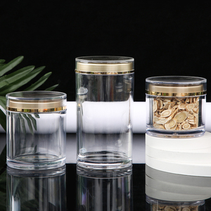 Spot Plastic Transparante Acryl Gezondheidsproducten Flessen Zilver Oor Saffraan Dosatie Food Grade <span class=keywords><strong>Capsule</strong></span> Groothandel - Product Image 2