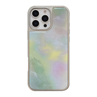 Coque de téléphone magnétique en TPU mat motif feux d'artifice violets pour iPhone 17/15 Max, design amour pour femme