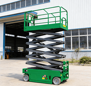 6 <span class=keywords><strong>m</strong></span> 8 <span class=keywords><strong>m</strong></span> 10 <span class=keywords><strong>m</strong></span> 12 <span class=keywords><strong>m</strong></span> 14 <span class=keywords><strong>m</strong></span> Hubhöhe Selbstfahrende Scherenhebebühne mit Sicherheitsfunktionen und Einfacher Bedienung - Product Image 2