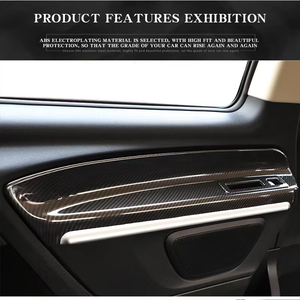 Cubierta de Apoyabrazos Interior de ABS para Mercedes Benz Clase V W447 y <span class=keywords><strong>Vito</strong></span> W447 2017 2018 <span class=keywords><strong>2019</strong></span> 2020 2021 y Modelos Posteriores - Product Image 1