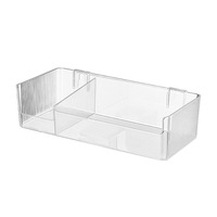 Plateau à oeufs transparent multifonctionnel Panier de rangement de style tiroir pour réfrigérateur de cuisine Porte latérale intérieure Suspension murale Oeuf