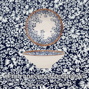 Juego de Platos de Cerámica Blanca Retro de Diseño Personalizado, Estilo Bohemio, para Cena, Recuerdo de Boda y Regalo - Product Image 2