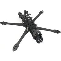 Drone de course GW 8 pouces à quatre axes larges Cadre en fibre de carbone Vol longue distance Modèle de photographie aérienne FPV Moteur haute puissance