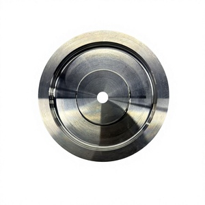 Custom High Precision CNC Turning Milling Aluminum Round Parts, OEM Bright Machined <b>Knob</b> Industrial Precision Hardware Component - Product Image 4