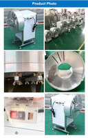 Gember & Champignonfruit Snijmachine Voor Groenten En Meelkerncomponenten Omvatten Motor