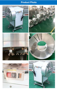 Machine de découpe de tranches de fruits au gingembre <span class=keywords><strong>et</strong></span> aux champignons pour les composants de base de <span class=keywords><strong>légumes</strong></span> <span class=keywords><strong>et</strong></span> de farine inclus le moteur - Product Image 6