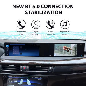 21 pollici Carplay per BMW 6 <span class=keywords><strong>serie</strong></span> F10 F11 2018-2021 auto GPS Navi Multimedia lettore Video Co-pilota passeggeri visualizza doppio schermo - Product Image 4