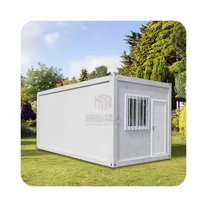 Modern Design Steel Storage Container House Flat Pack Insulated Home with Sandwich Panel Factory Supply Directly