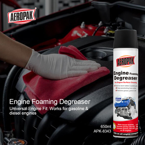 Limpiador Desengrasante de Motor para Autos Aeropak en Aerosol, Lata de 650 ml, Elimina Grasa Pesada de Superficies con Rápida Acción y Secado Rápido - Product Image 2