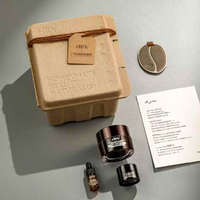 Boîte en papier mousse moulée biodégradable personnalisée de couleur marron écologique, emballage en pulpe moulée, plateau en pulpe, boîte à clapet