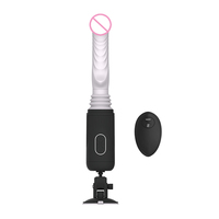Teleskopischer Starker Vibrations-Dildo Automatischer Elektrischer Stoßvibrator Sexmaschine für Frauen