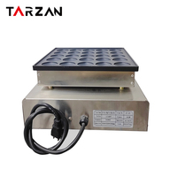 Machine Électrique Antiadhésive pour Mini Crêpes, 110v/220v, 25 Trous, pour Poffertjes et Dorayakis
