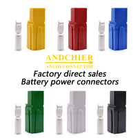 Connecteur d'alimentation pour batterie au lithium 600V DC monopolaire 180A, prise mâle/femelle pour chariot élévateur, 1 broche