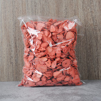 Fabrieksgeleverde gevriesdroogde aardbeienplakjes, harde textuur, populaire online snack, groothandel fruitplakjes