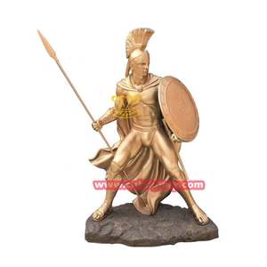 Estatua de soldados de bronce moderno antiguo al aire libre Plaza Garden Street puerta delantera decoración de paisaje escultura de Arte de Metal - Product Image 5