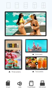 49 Inch Super Narrow Frame Android Smart TV LCD Screen Advertising Playing Equipment Digital Signage For Wall Mount