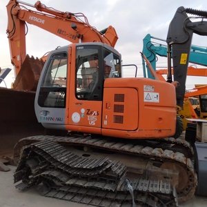 Japan Used Hitachi ZX135US Excavator 13 Ton Original Equipment with Engine Gearbox <b>Pump</b> & PLC-Cheap Sale - Product Image 1