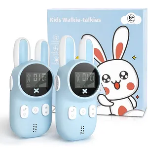 Walkie Talkie con diseño de conejo para niños, juguete más barato