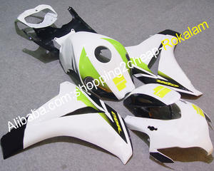 Para <span class=keywords><strong>Honda</strong></span> CBR1000RR CBR 1000 <span class=keywords><strong>1000RR</strong></span> 2008, 2009, <span class=keywords><strong>2010</strong></span>, 2011 CBR1000 RR blanco verde carenado motocicletas - Product Image 1