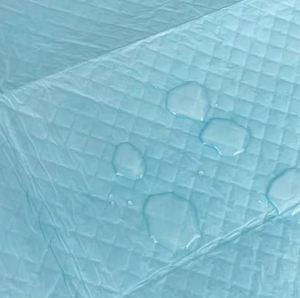 Tapis absorbants pour chiots anti-fuites, super absorbants, avec film PE, tailles personnalisées, très demandés pour l'entraînement en intérieur - Product Image 4