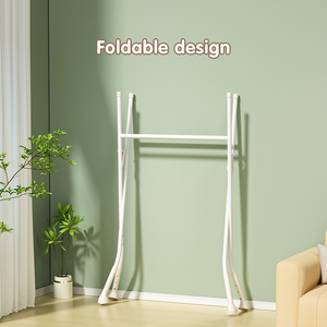 <span class=keywords><strong>Baignoire</strong></span> pour bébé avec support, thermomètre numérique, pliable, <span class=keywords><strong>hauteur</strong></span> réglable, avec roulettes et panier de rangement - Product Image 5