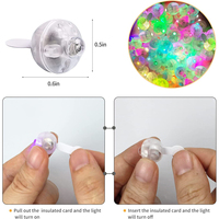 Boule lumineuse LED pour décoration de ballons de mariage décoration de bar confession ballons en latex LED clignotante