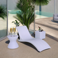 Chaise longue de plage d'extérieur imperméable, chaise longue relaxante, transat de piscine, chaise inclinable pour piscine à vendre