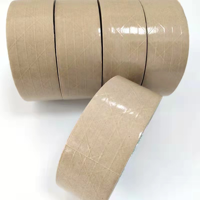 Strong Rubber Glue Self Adhesive Packing Kraft Packaging Paper Gummed Tape